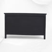 Black Mother Of Pearl Inlay Chest Of 7 Drawers Large