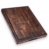 Black Walnut End Grain Cutting Board with Non-Slip Feet