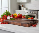 Black Walnut End Grain Cutting Board with Non-Slip Feet