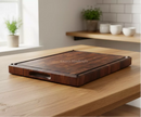 Black Walnut End Grain Cutting Board with Non-Slip Feet