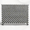 Bone Inlay 4 Drawer Checkerboard Dresser Black 1