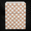 Bone Inlay Checkerboard Bedside Almond 1