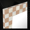 Bone Inlay Checkerboard Mirror Almond 3