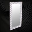 Bone Inlay Checkerboard Mirror Lilac 2
