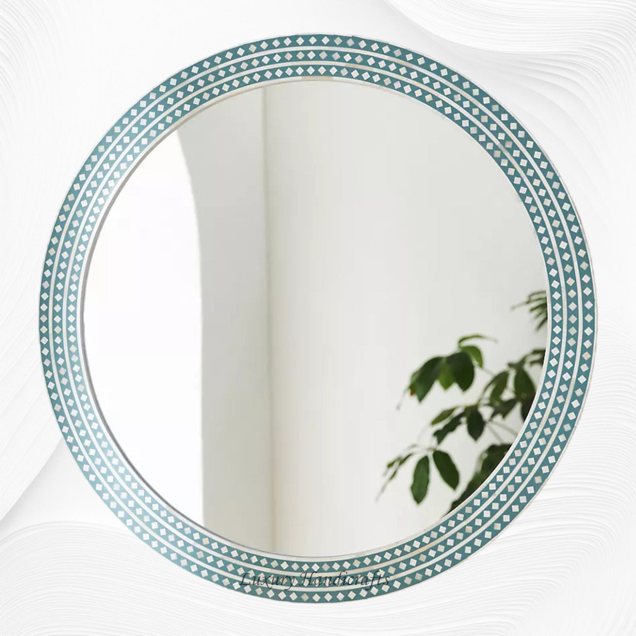 Buy Online Bone Inlay Mirror Frame | Inaly Frame – luxuryhandicrafts