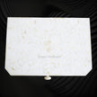Handcrafted White Bone Inlay Bedside Cabinet with Drawers