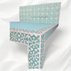 Moroccan Bone Inlay Bed Mint Green 5