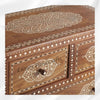 Teakwood Bone Inlaid Chest of 4 Drawers 2