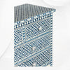 Navy Blue Bone Inlay Arctic Chest Of 7 Drawers 4