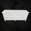 Bone Inlay Chest of 8 Drawer Geometric White 1