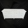 Bone Inlay Chest of 8 Drawer Geometric White 1