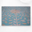 Bone Inlay Floral Chest of 7 Drawers Turquoise 4