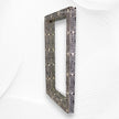 Black Bone Inlay Floral Floor Mirror 1