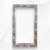 Black Bone Inlay Floral Floor Mirror 4