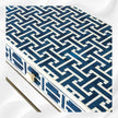 Tetris Bone Inlay 2 Drawer Console Indigo 4