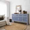 Bone Inlay Sideboard Indigo Blue