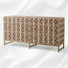 Bone Inlay Sideboard for Luxury Homes