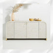 Bone Inlay Waterfall Buffet Grey 