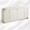 Bone Inlay Waterfall Buffet Grey at luxury handicrafts