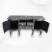 Bone Inlay Victorian Buffet Black 2