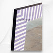 Buy Bone Inlay Stripe Mirror Lilac