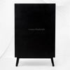 Caroline Mother of Pearl Inlay Bar Cabinet Black 6