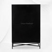 Celesta Mother of Pearl Inlay Bar Cabinet Black 7