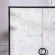 Celesta Mother of Pearl Inlay Bar Cabinet Black 3