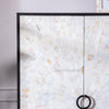 Celesta Mother of Pearl Inlay Bar Cabinet Black 3