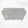 Chevron Bone Inlay Buffet Black 6