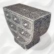 Clara Bone Inlay Floral Half Moon Console 3
