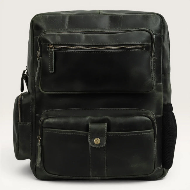 Tino Classic Leather Travel Backpack