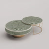 Sunshine Inlay Nesting Table Set Round