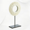 Cora Bone Inlay 4-lagiger montierter Ring, klein