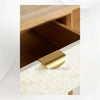 Cora Bone Inlay 6 Drawer Desk 5