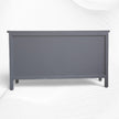 Dark Grey Mother Of Pearl Inlay Chest Of 7 Drawers Large
