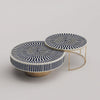 Sunshine Inlay Nesting Table Set Round