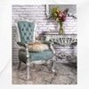 Elsa Console with Amethyst Gemstone Top 5