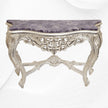 Elsa Console with Amethyst Gemstone Top 6