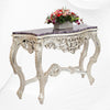 Elsa Console with Amethyst Gemstone Top 2