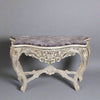 Elsa Console with Amethyst Gemstone Top 1