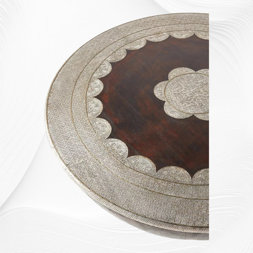 Embossed Meridian Coffee Table – Luxury Handicraft