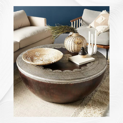 Embossed Meridian Coffee Table
