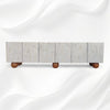 Esther Bone Inlay Media Cabinet Grey 8