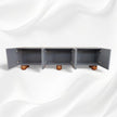 Esther Bone Inlay Media Cabinet Grey 4