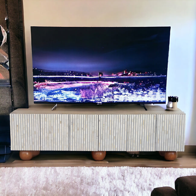 Buy Online Bone Inlay Media Console | Tv Unit @ Best Price – Luxury ...