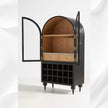 Fern Single Drawer Bar Cabinet Black 4