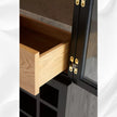 Fern Single Drawer Bar Cabinet Black 5