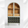 Fern Single Drawer Bar Cabinet Sage 2
