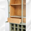 Fern Single Drawer Bar Cabinet Sage 4